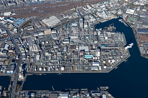 川崎制造所航拍图