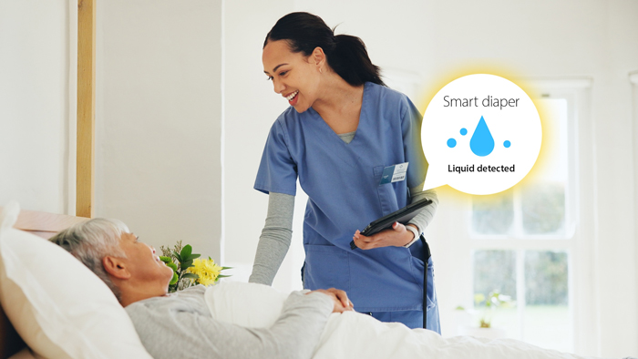 免电池智能纸尿裤解决方案